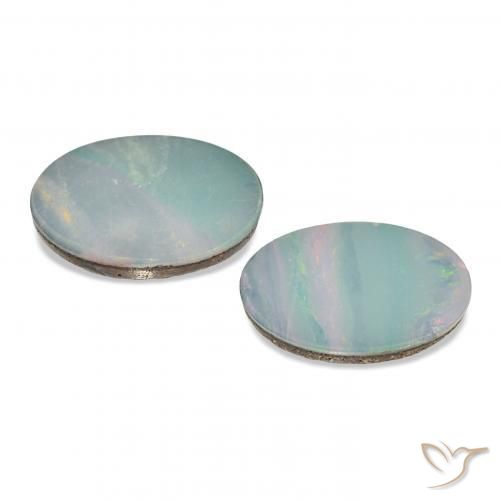 Shop natural 4.14ct Multicolore Opale Doublet gems, ovale, from Australie at GemSelect. In stock, global shipping!