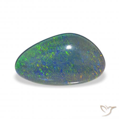 3.23ct Multicolore Triplet d'opale, Fantaisie, Opaque
