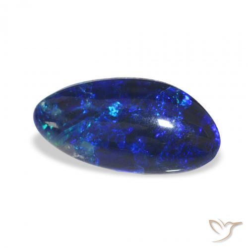 Triplet d'opale Multicolore naturelle Fantaisie, 3.53 ct, Opaque