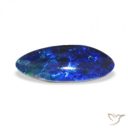 Triplet d'opale Multicolore naturelle Fantaisie, 3.53 ct, Opaque