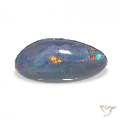 3.34ct Multicolore Triplet d'opale, Fantaisie, Opaque