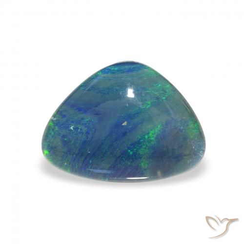 2.31ct Multicolore Triplet d'opale, Trillion, Opaque