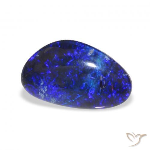 Triplet d'opale Multicolore naturelle Fantaisie, 5.91 ct, Opaque