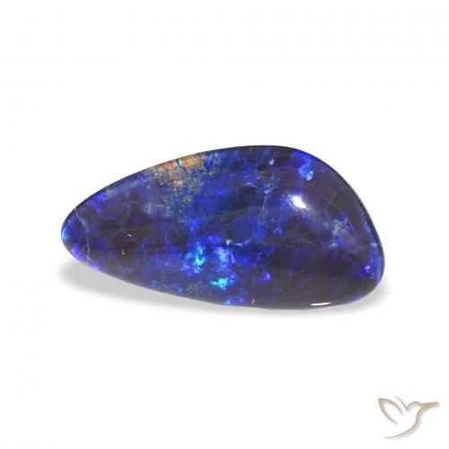 Triplet d'opale Multicolore naturelle Fantaisie, 4.10 ct, Opaque