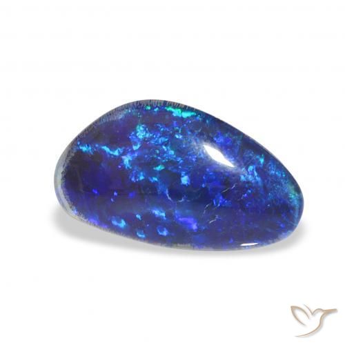 Triplet d'opale Multicolore naturelle Fantaisie, 4.67 ct, Opaque