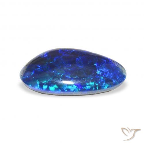 Triplet d'opale Multicolore naturelle Fantaisie, 4.67 ct, Opaque
