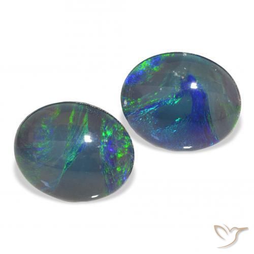 Shop natural 5.60ct Multicolore Triplet d'opale gems, ovale, from Australie at GemSelect. In stock, global shipping!