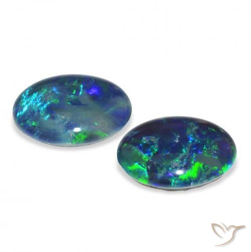 Shop natural 4.35ct Multicolore Triplet d'opale gems, ovale, from Australie at GemSelect. In stock, global shipping!