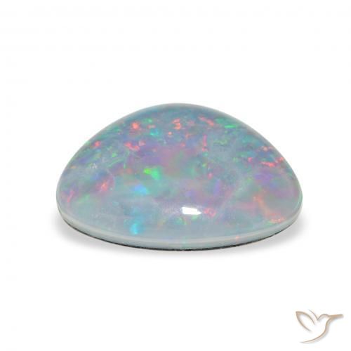 Triplet d'opale Multicolore naturelle Trillion, 2.71 ct, Opaque