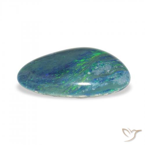 Triplet d'opale Multicolore naturelle Fantaisie, 3.26 ct, Opaque