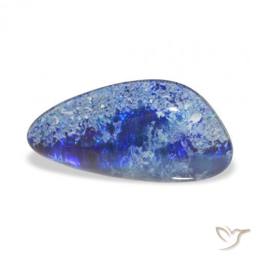 Triplet d'opale Multicolore naturelle Fantaisie, 4.20 ct, Opaque