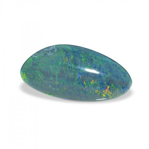 Triplet d'opale Multicolore naturelle Fantaisie, 2.44 ct, Opaque