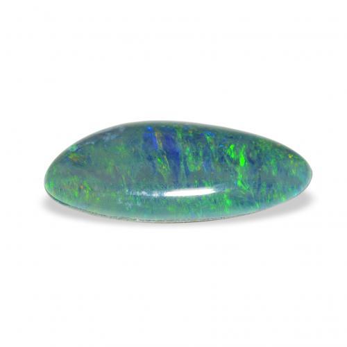 Triplet d'opale Multicolore naturelle Fantaisie, 2.44 ct, Opaque