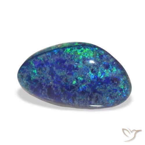 Triplet d'opale Multicolore naturelle Fantaisie, 3.29 ct, Opaque