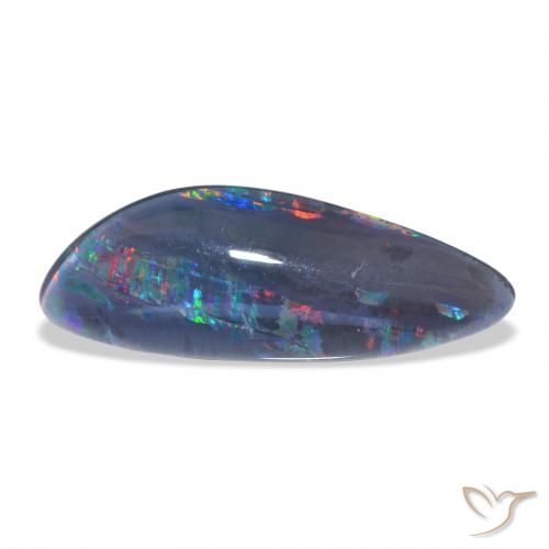 4.44ct Multicolore Triplet d'opale, Fantaisie, Opaque