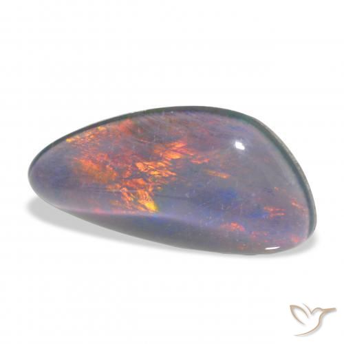 Triplet d'opale Multicolore naturelle Fantaisie, 4.15 ct, Opaque