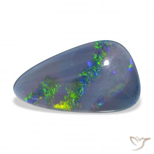 4.22ct Naturel Multicolore Triplet d'opale, Fantaisie, Opaque
