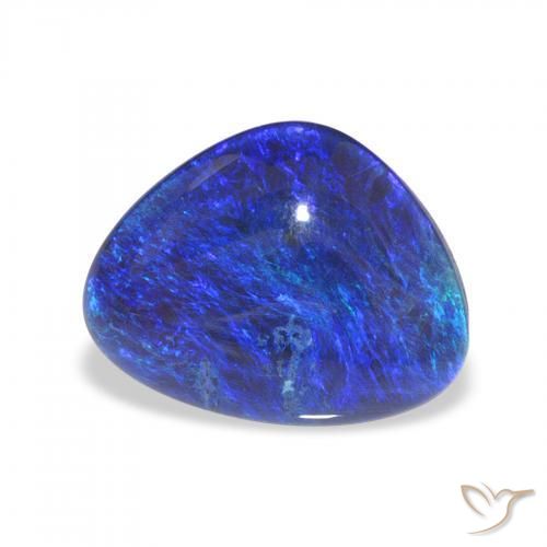 Triplet d'opale Multicolore naturelle Fantaisie, 4.20 ct, Opaque