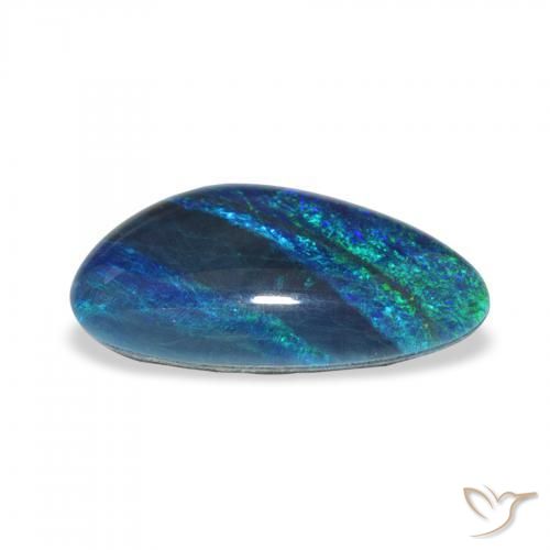 Triplet d'opale Multicolore naturelle Fantaisie, 3.22 ct, Opaque
