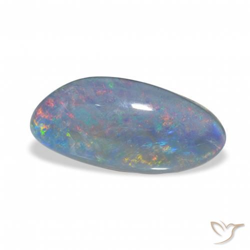 Triplet d'opale Multicolore naturelle Fantaisie, 3.60 ct, Opaque