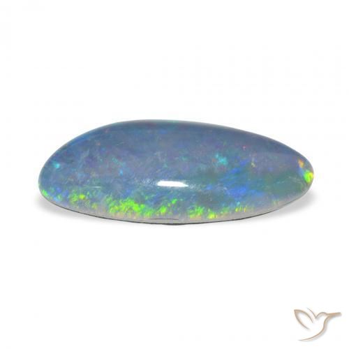 Triplet d'opale Multicolore naturelle Fantaisie, 3.60 ct, Opaque