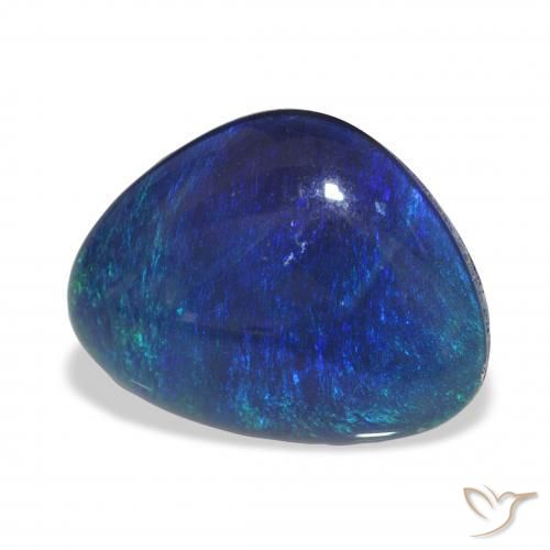 Triplet d'opale Multicolore naturelle Fantaisie, 3.52 ct, Opaque