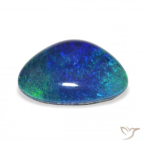 Triplet d'opale Multicolore naturelle Fantaisie, 3.52 ct, Opaque