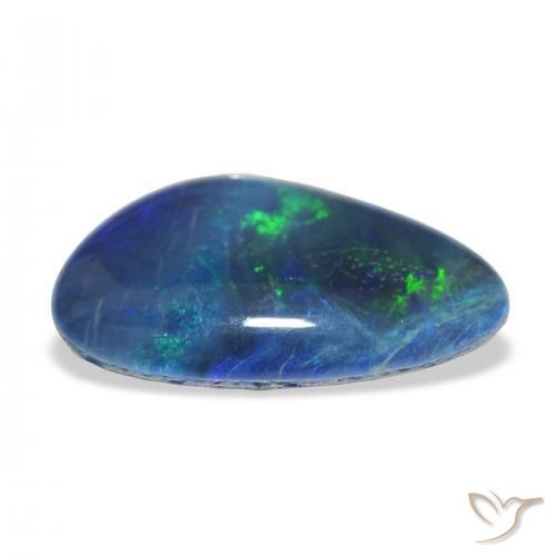 Triplet d'opale Multicolore naturelle Fantaisie, 3.40 ct, Opaque