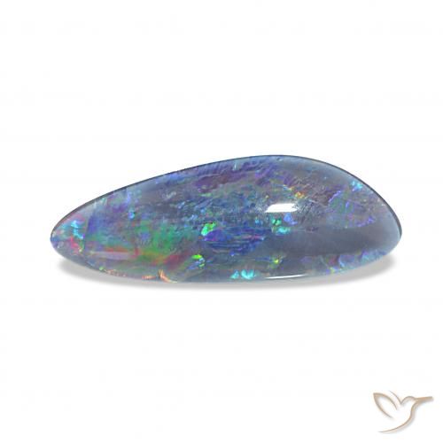 4.33ct Multicolore Triplet d'opale, Fantaisie, Opaque