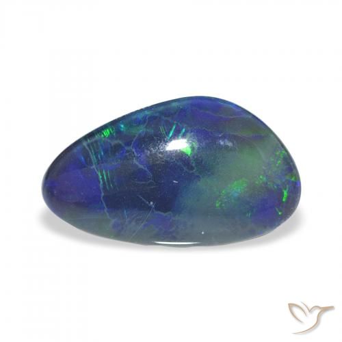 3.33ct Multicolore Triplet d'opale, Fantaisie, Opaque