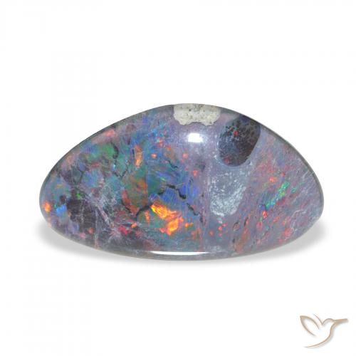 4.02ct Multicolore Triplet d'opale, Fantaisie, Opaque