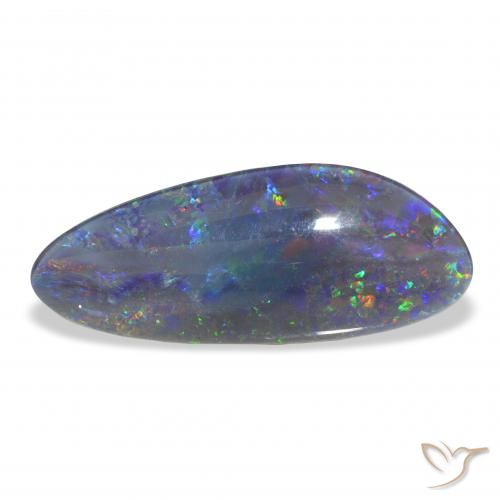 6.48ct Multicolore Triplet d'opale, Fantaisie, Opaque