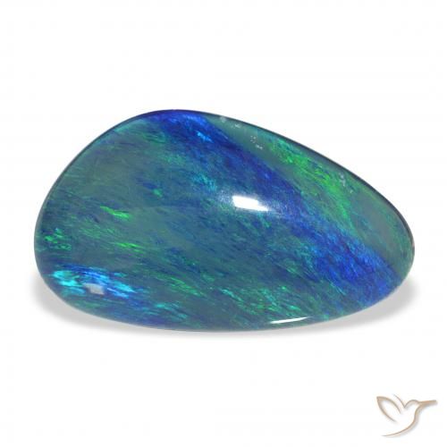 9.60ct Multicolore Triplet d'opale, Fantaisie, Opaque