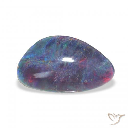3.71ct Multicolore Triplet d'opale, Fantaisie, Opaque