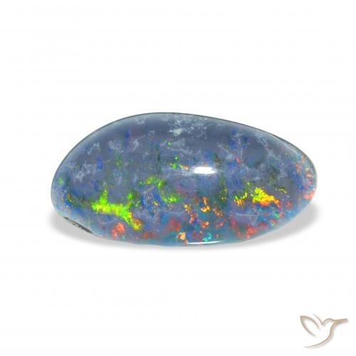 3.72ct Multicolore Triplet d'opale, Fantaisie, Opaque