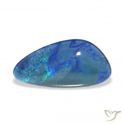 4.27ct Multicolore Triplet d'opale, Fantaisie, Opaque