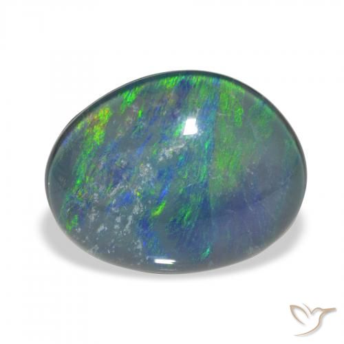 9.32ct Multicolore Triplet d'opale, Fantaisie, Opaque