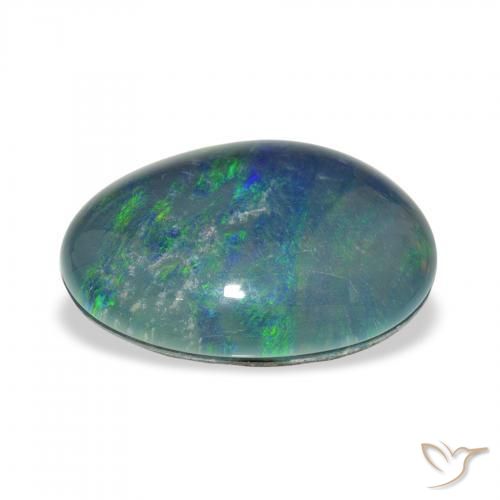 Triplet d'opale Multicolore naturelle Fantaisie, 9.32 ct, Opaque