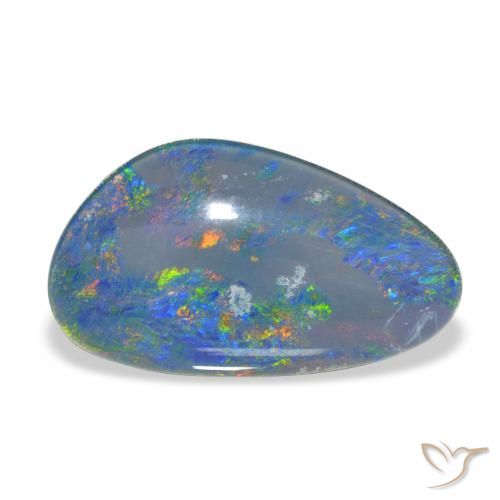 8.68ct Multicolore Triplet d'opale, Fantaisie, Opaque