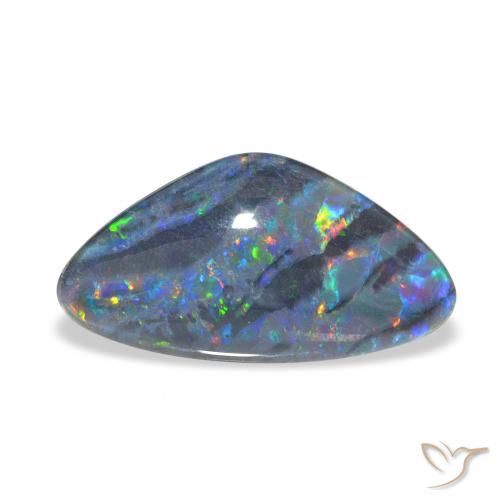 6.75ct Multicolore Triplet d'opale, Fantaisie, Opaque