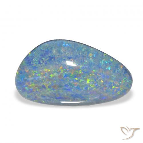 7.88ct Multicolore Triplet d'opale, Fantaisie, Opaque