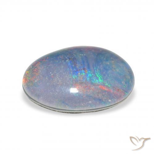 Triplet d'opale Multicolore naturelle Fantaisie, 9.33 ct, Opaque