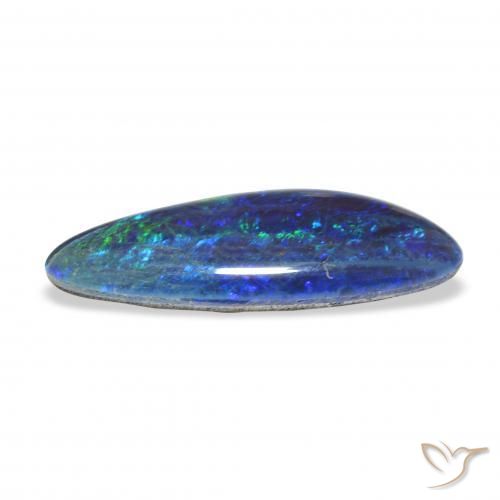 Triplet d'opale Multicolore naturelle Fantaisie, 4.41 ct, Opaque