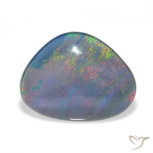 6.25ct Multicolore Triplet d'opale, Fantaisie, Opaque
