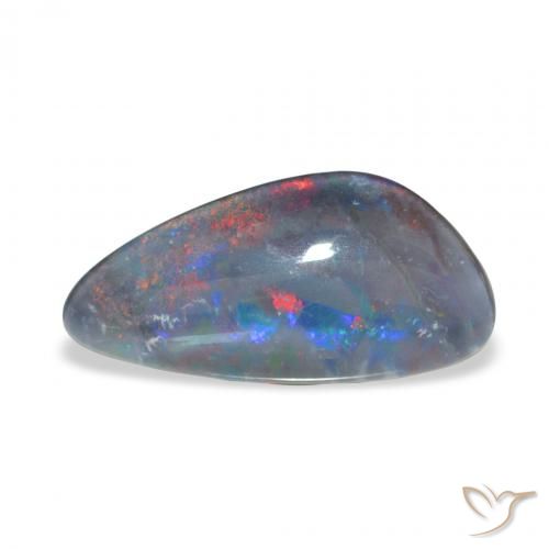 4.15ct Multicolore Triplet d'opale, Fantaisie, Opaque