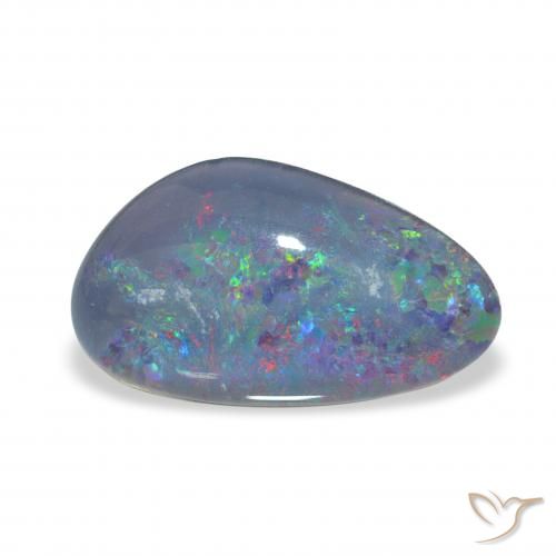 3.07ct Multicolore Triplet d'opale, Fantaisie, Opaque