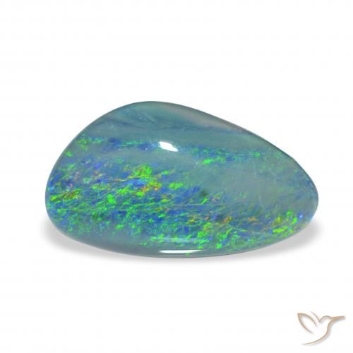 3.06ct Multicolore Triplet d'opale, Fantaisie, Opaque