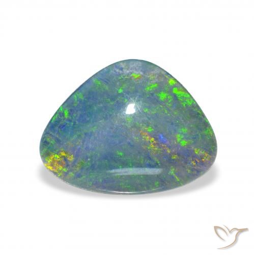 4.24ct Multicolore Triplet d'opale, Fantaisie, Opaque