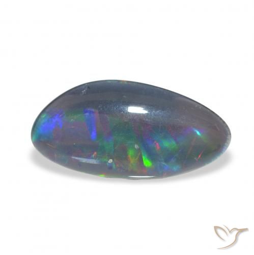 3.10ct Multicolore Triplet d'opale, Fantaisie, Opaque