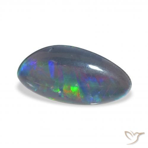 Triplet d'opale Multicolore naturelle Fantaisie, 3.10 ct, Opaque